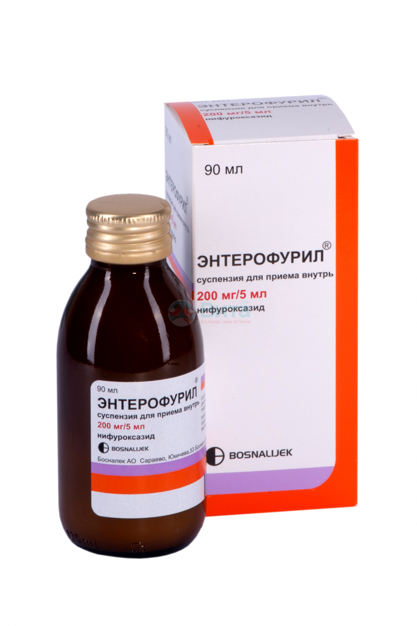 Энтерофурил 200мг/5мл сусп.90мл, цена 0 руб., купить в интернет аптеке в  Архангельске