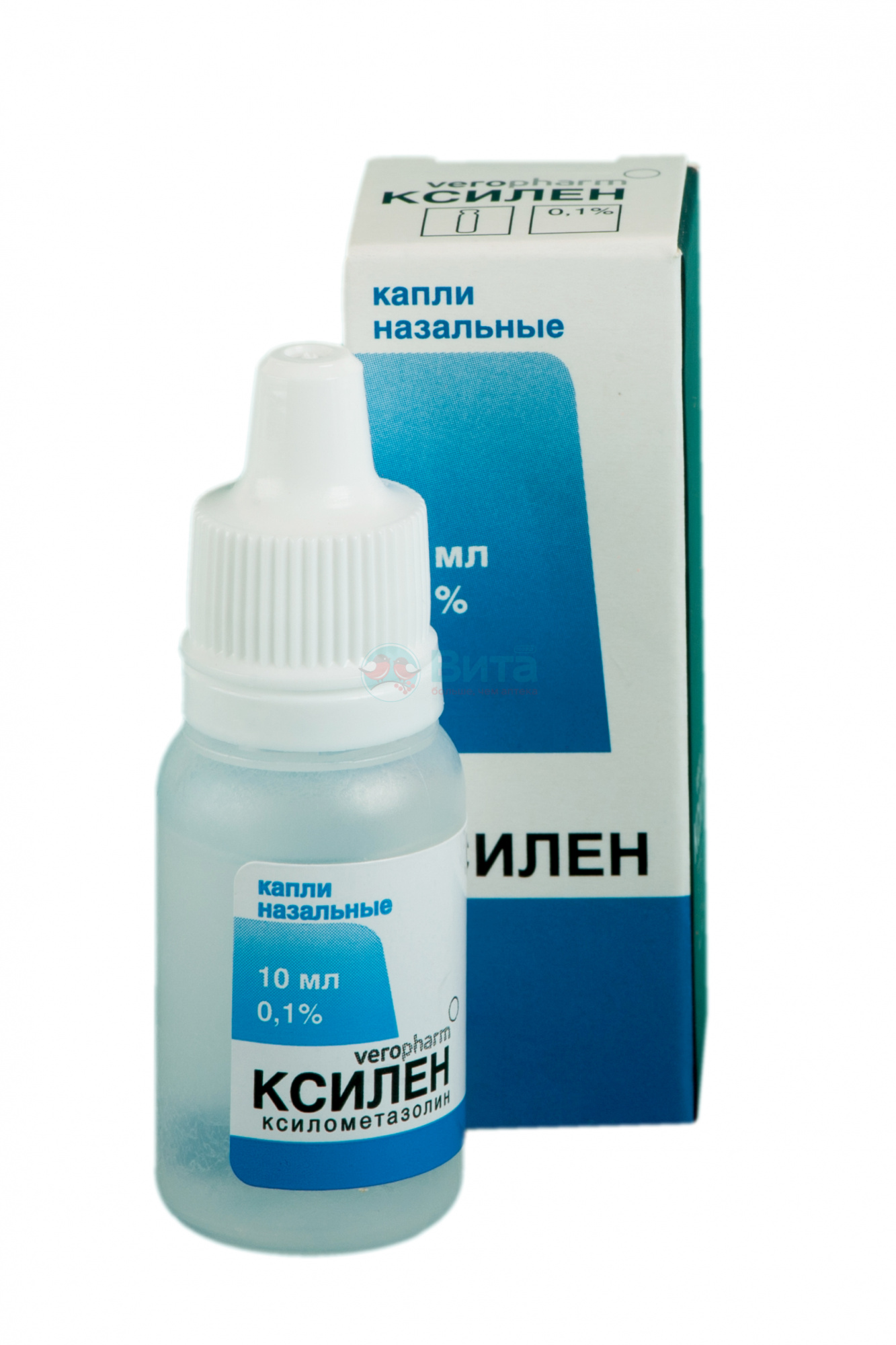 Ксилен 0,1% капли наз.10мл фл.-кап., цена 29.94 руб., купить в интернет  аптеке в Архангельске